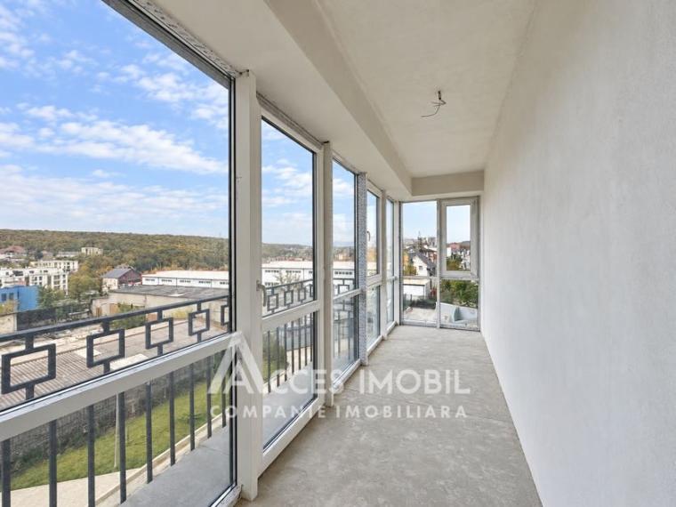 Exfactor! Bloc Nou! Buiucani, str. Ion Buzdugan, 3 camere + living. Varianta albă! Priveliște!: 3