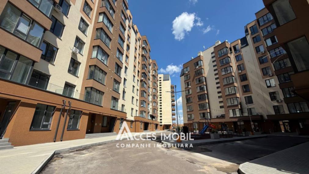 Astercon! Bloc Nou! Dumbrava, str. Durlești, 2 camere + living. Euroreparație!: 9