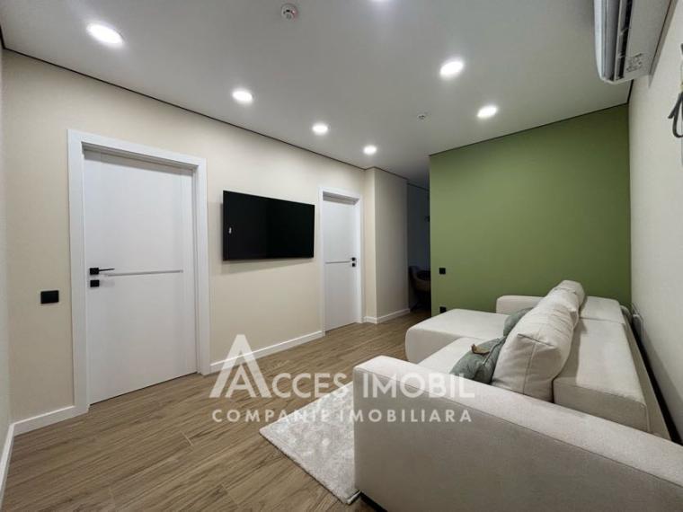 Exfactor! New Block! Buiucani, Ion Buzdugan Street, 2 rooms + living room. Eurorepair! With a view!: 2