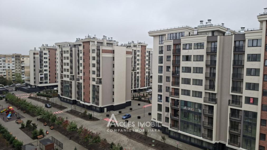 Exfactor! Bloc Nou! Botanica, bd. Dacia, 2 camere + living. Euroreparație! Priveliște!: 16