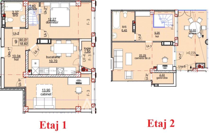 Boiar House! Bloc Nou! Durlești, str. Nicolae Dimo, 3 camere + living. Varianta albă!: 7