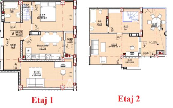 Boiar House! Bloc Nou! Durlești, str. Nicolae Dimo, 3 camere + living. Varianta albă!: 7