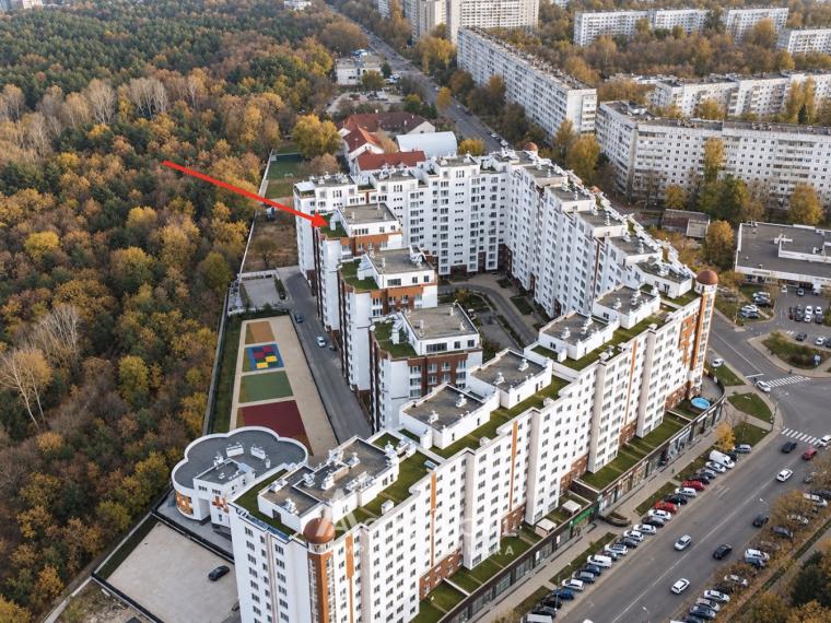 Dansicons! Bloc Nou! Buiucani, str. Nicolae Costin, 3 camere + living. Euroreparație! Priveliște!: 11