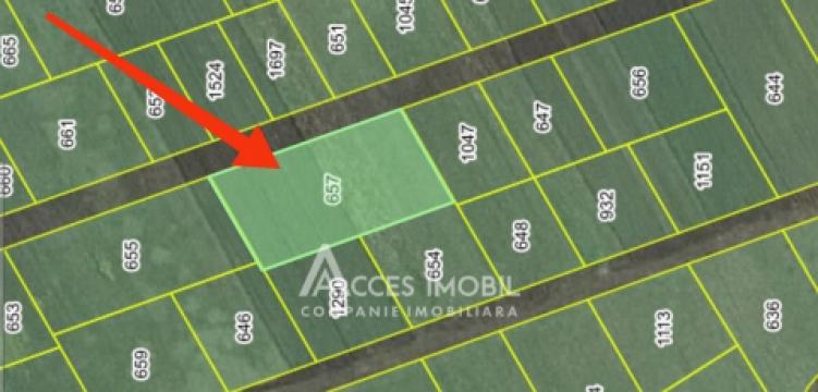 Teren pentru construcții 13 ari! str-la. Codrilor, Durlești!: 1