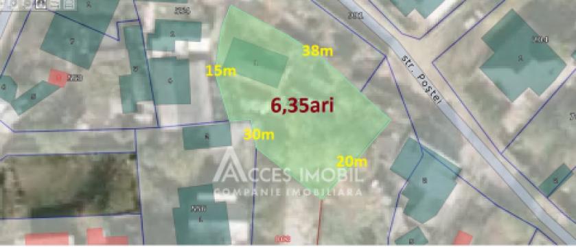 Lot de teren pentru construcții, 6 ari! str. Poștei, Poșta Veche!: 6