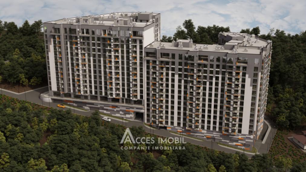 Solomon Construct! Botanica, str. Grenoble, 2 cameră + living. Varianta albă! GRENOBLE RESIDENCE!: 3