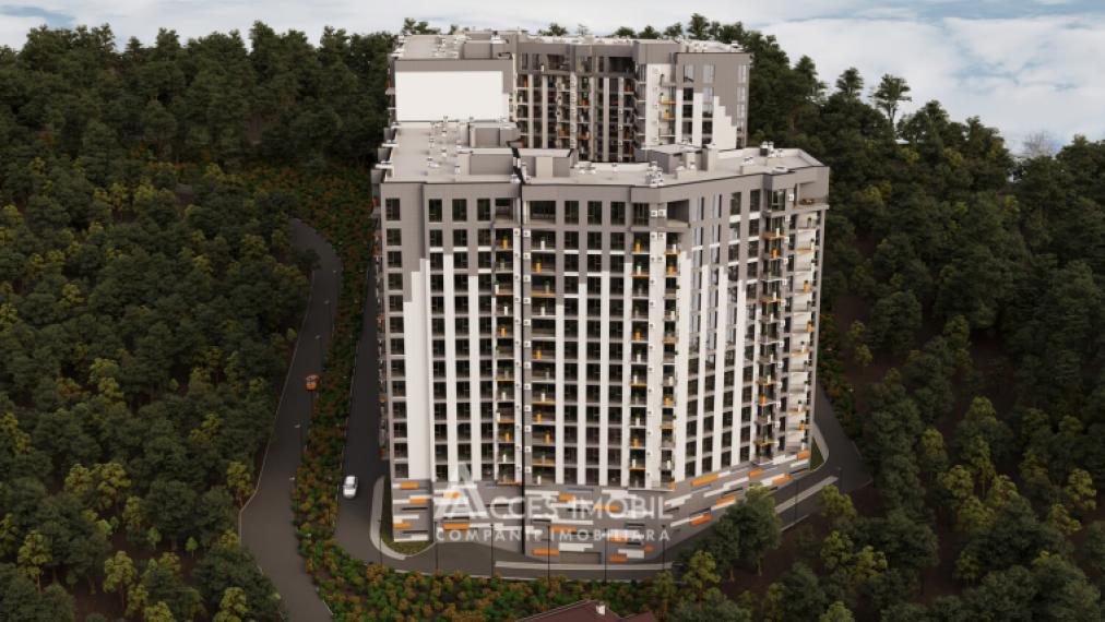 Solomon Construct! Botanica, str. Grenoble, 2 cameră + living. Varianta albă! GRENOBLE RESIDENCE!: 9