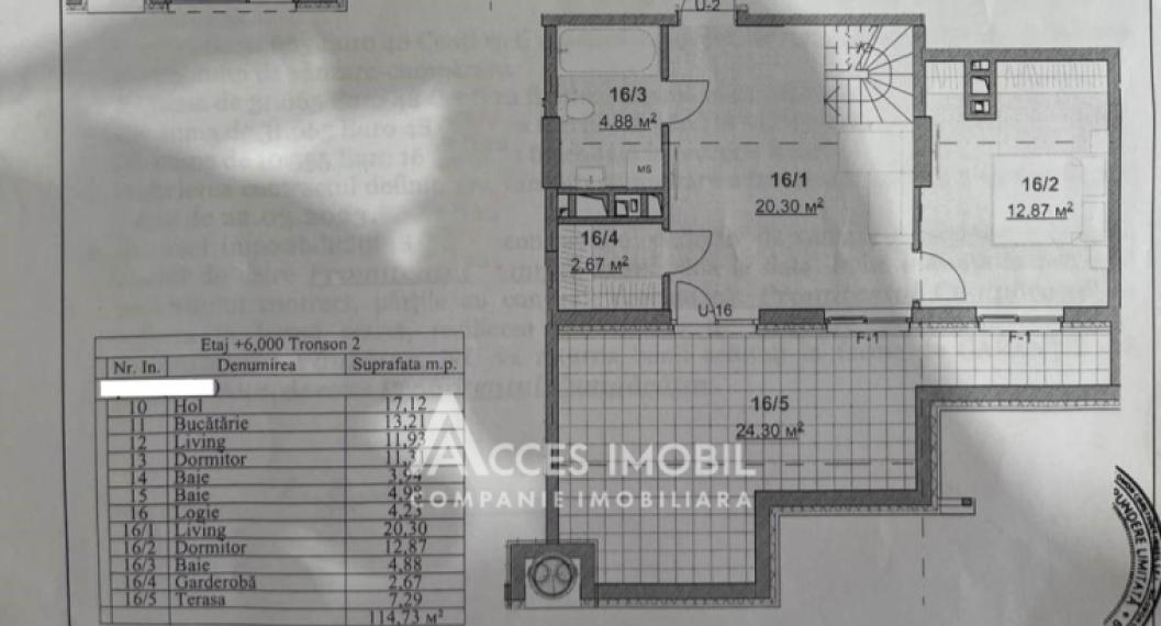 Solomon Construct! Ciocana, N. Milescu Spataru street, Ciocana, 3 rooms + living. White version!: 12