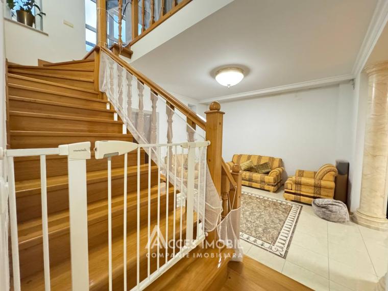 Chirie!TownHouse în 3 niveluri! Botanica, str. Valea Crucii, 300m2 + 3ari! Euroreparație!: 11