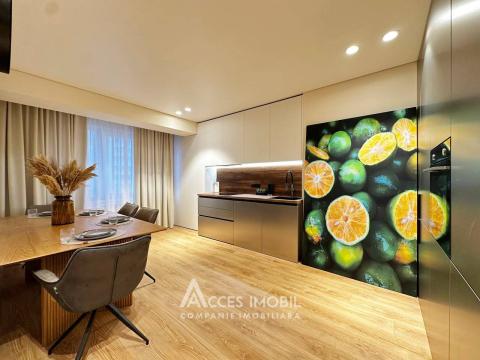 ExFactor! бул. Мирча чел Бэтрын, Чеканы, 3 комнаты + гостиная. Евроремонт!: 5