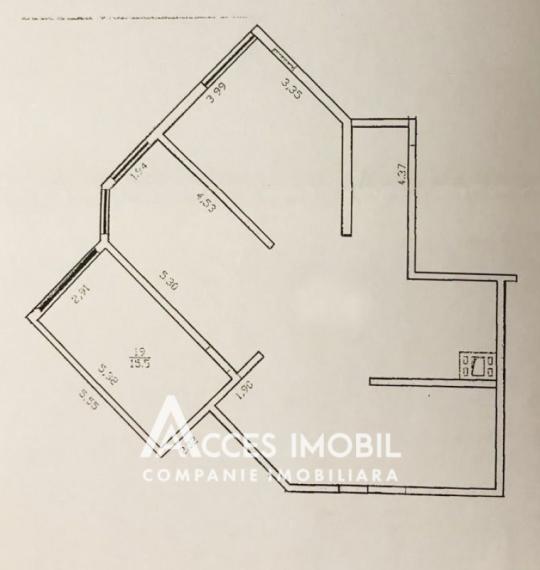 New Block! G. Latina street, Ciocana, 3 rooms + living. White version!: 5
