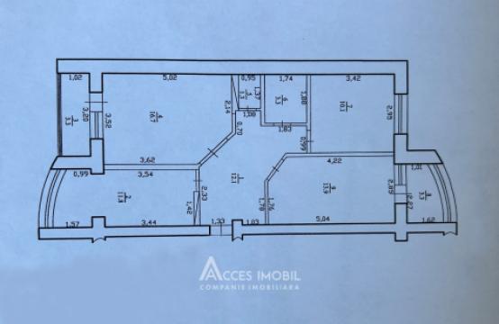 New block! Tohatin, Trandafirilor street, 2 rooms. White version!: 11