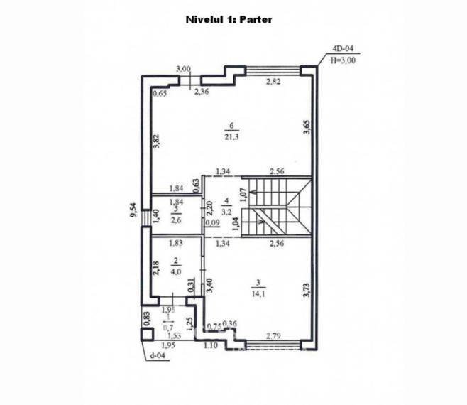 TownHouse în 3 nivele! Telecentru, str. Trifan Baltă, 164m2 Variantă Albă!: 9