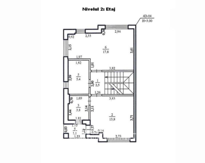 TownHouse în 3 nivele! Telecentru, str. Trifan Baltă, 164m2 Variantă Albă!: 10