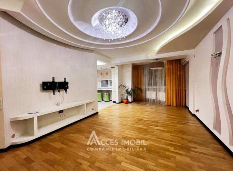 Basconslux! бул. Мирча чел Бэтрын, Чеканы, 2 комнаты + гостиная. Евроремонт!: 2