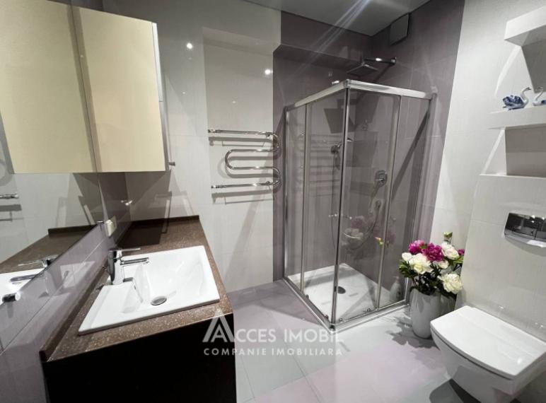 Basconslux! бул. Мирча чел Бэтрын, Чеканы, 2 комнаты + гостиная. Евроремонт!: 6