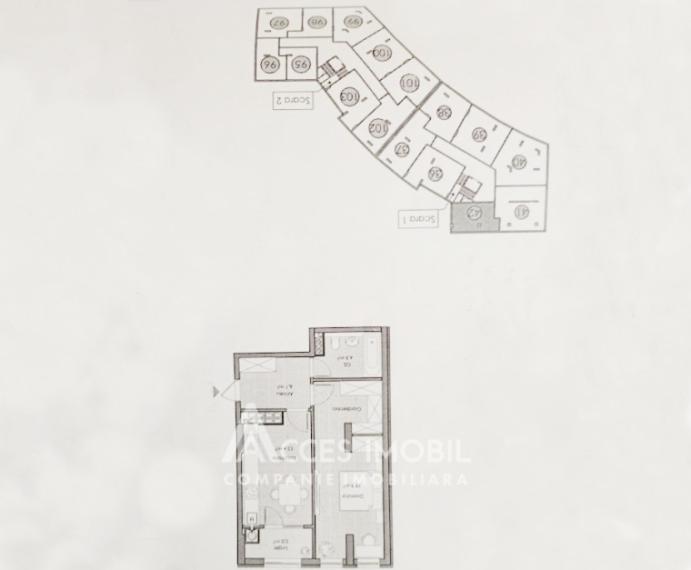 Bloc Nou! Ialoveni, str. Stefan cel Mare, 1 cameră.În Construcție!: 5