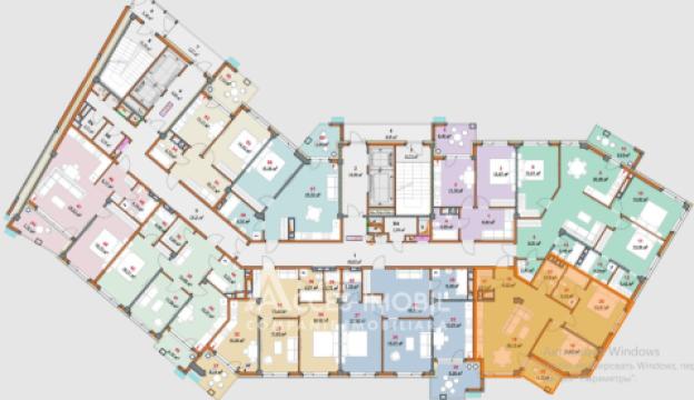 Solomon Construct! Botanica, str. Grenoble, 2 cameră + living. Varianta albă! GRENOBLE RESIDENCE!: 5