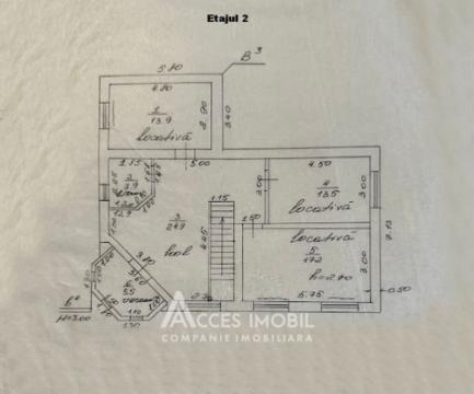 Casă în 2 nivele! Centru, Constantin Vârnav, 179m2. 4 ari! Euroreparație!: 35