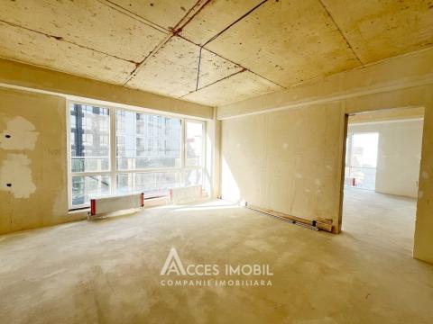 Bloc Nou! Buiucani, str. Calea Ieșilor, 2 camere + living. Variantă albă!: 1