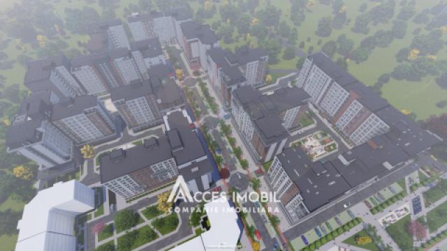 New Block! Telecenter, Hincesti street, 2 rooms + living! White Version!: 2