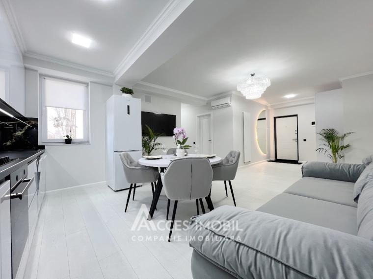 Bloc Nou! Buiucani, str. Paris, 3 camere + living. Euroreparație!: 1