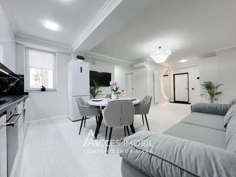 Bloc Nou! Buiucani, str. Paris, 3 camere + living. Euroreparație!: 1