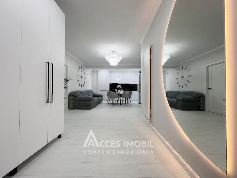 Bloc Nou! Buiucani, str. Paris, 3 camere + living. Euroreparație!: 3