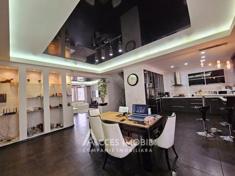 Duplex în 3 nivele! Buiucani, str-la Balcani, 320m2 + 4 ari! Euroreparație!: 4