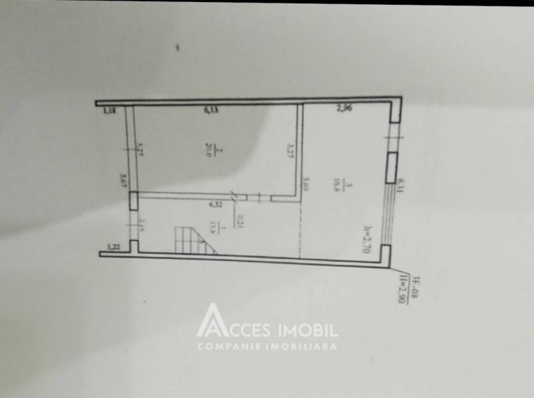 TownHouse în 3 nivele! Grătiești, str. Ștefan cel Mare și Sfînt! Variantă albă!: 12