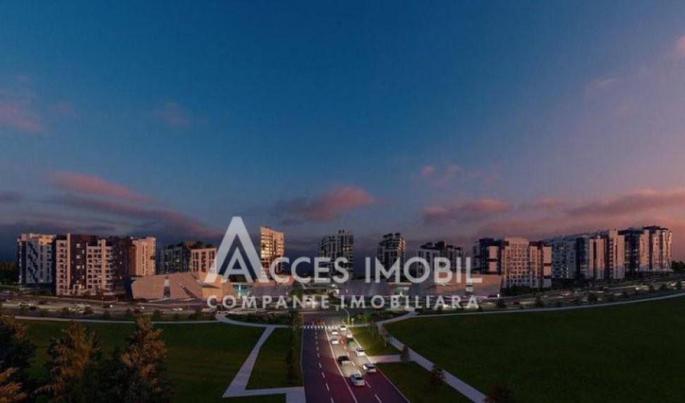 Lagmar! str. Ceucari, Poșta Veche, 2 camere + living. Variantă albă!: 2