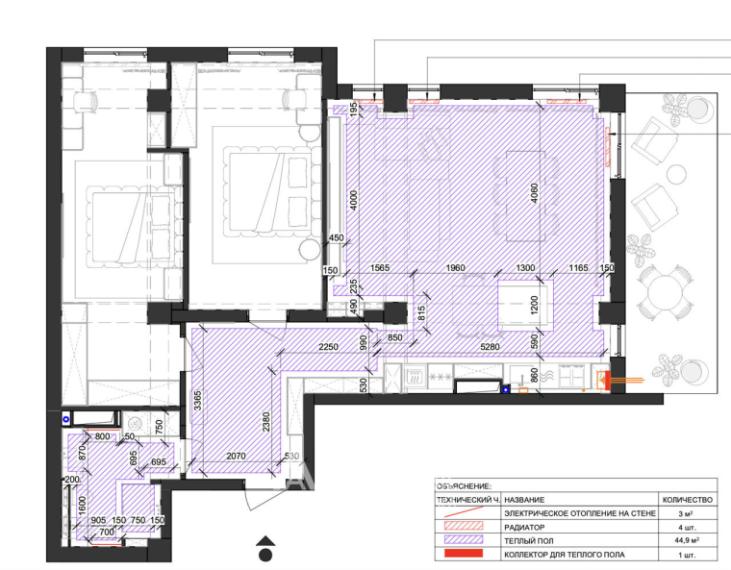 Inamstro! Ciocana, Mircea cel Batran avenue, 3 rooms + living. Euro Repair!: 4