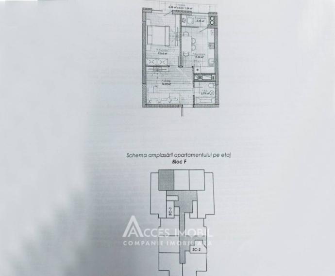 SMART HOME! Lagmar! Râșcani, str. Tudor Vladimirescu, 1 cameră + living. Variantă albă!: 3