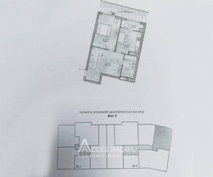 SMART HOME! Lagmar! Râșcani, str. Tudor Vladimirescu, 1 cameră + living. Variantă albă!: 3