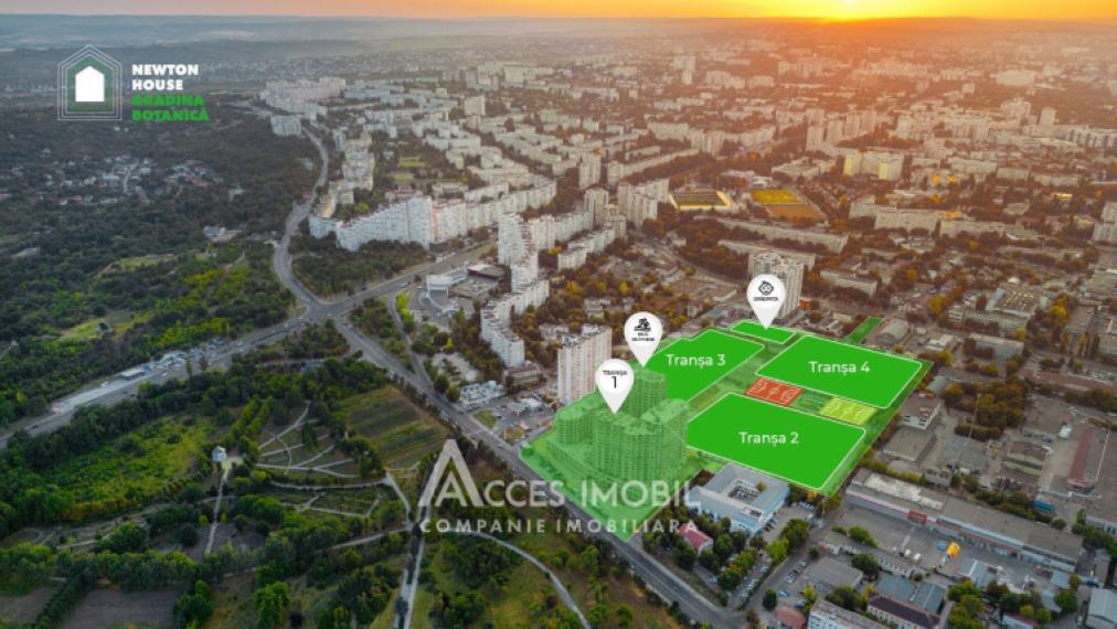 Newton House! Botanica, Gradina Botanica street, 2 rooms. White Version!: 13