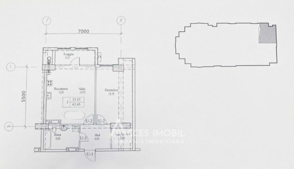 Newton House! Botanica, Gradina Botanica street, 2 rooms. White Version!: 12