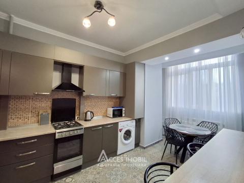 New block! Botanica, Decebal avenue, 1 room + living! Euro repair!: 5