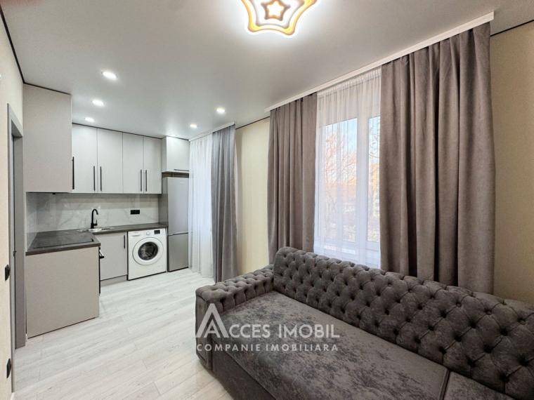 Râșcani, str. Nicolae Dimo, 1 cameră + living. Euroreparație!: 0