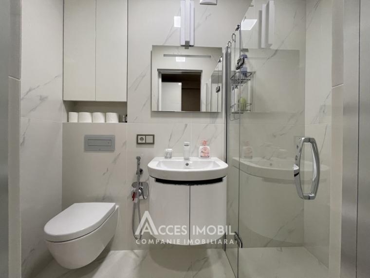 New Block! Center, Serghei Lazo street, 2 rooms + living! Euro repair!: 16