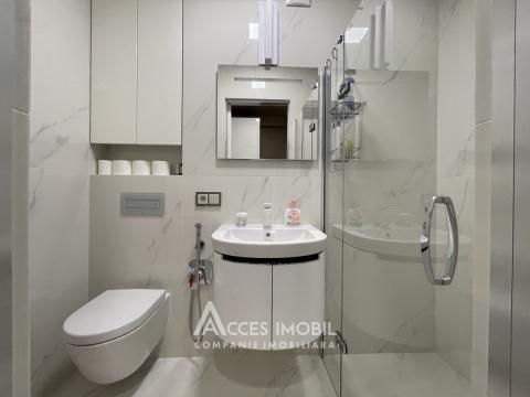 New Block! Center, Serghei Lazo street, 2 rooms + living! Euro repair!: 16