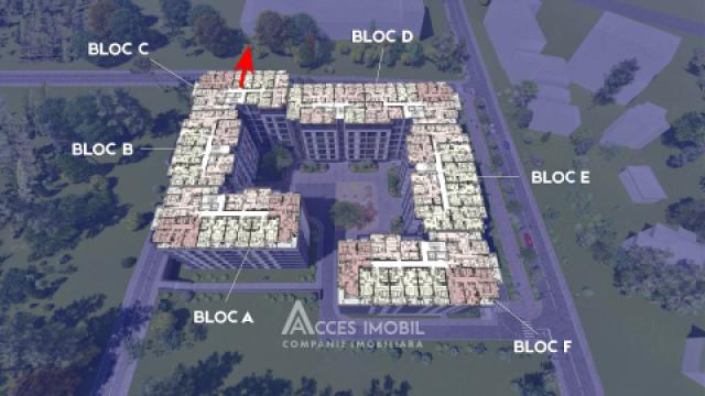 ESTATE BellaVista! Durlesti street, Dumbrava, 1 room + living. White version!: 5