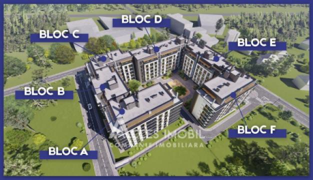 ESTATE BellaVista! Durlesti street, Dumbrava, 2 rooms + living. White version!: 2