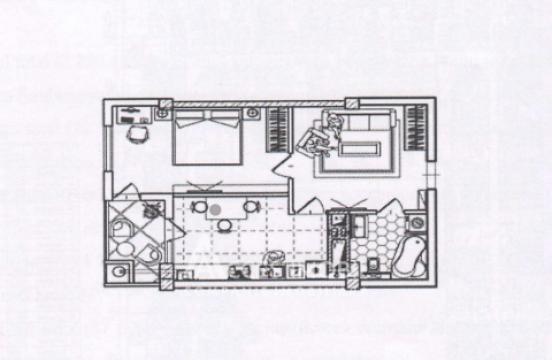 Braus Millennium Park! Telecentru, Hincesti street, 1 room+ living! White Version!: 2