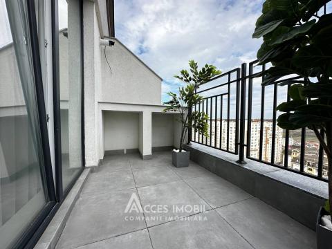 ExFactor! Penthouse bd. Mircea cel Bătrân, Ciocana, 1 cameră + living. Euroreparație! Cu terasă de 7m!: 7