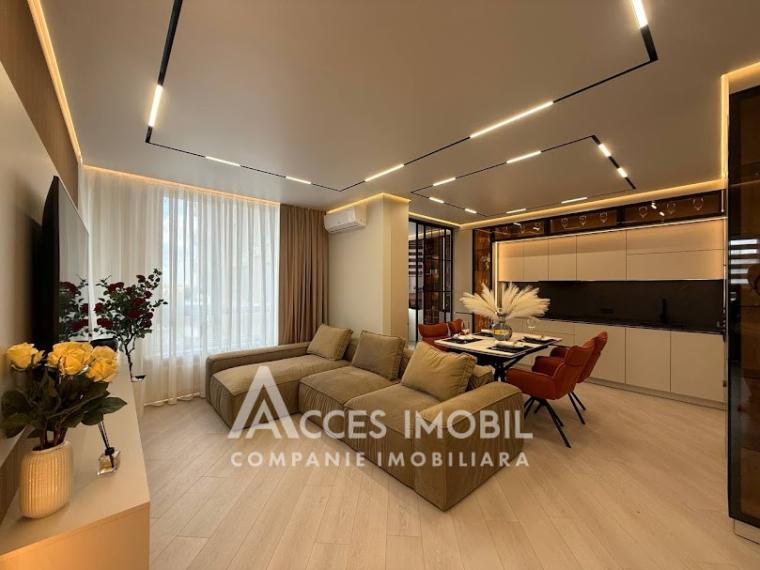 Lagmar! New Block! N. Testimiteanu street, Center, 2 rooms + living! Euro Repair!: 4