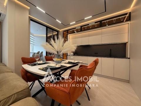 Lagmar! New Block! N. Testimiteanu street, Center, 2 rooms + living! Euro Repair!: 2