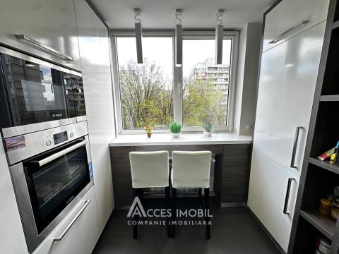 LAGMAR! Rascani, Bogdan Voievod street, 2 rooms + living. Euro repair!: 4