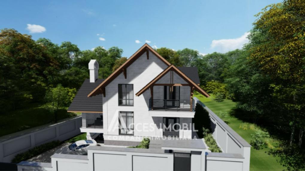 Casă în 3 niveluri! Poiana Domnească, str-la Tineretului 270m2 + 4 ari. Varianta Albă!: 13
