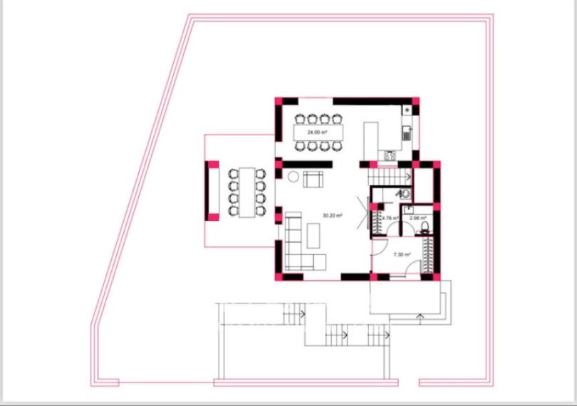 Casă în 3 niveluri! Poiana Domnească, str-la Tineretului 270m2 + 4 ari. Varianta Albă!: 15