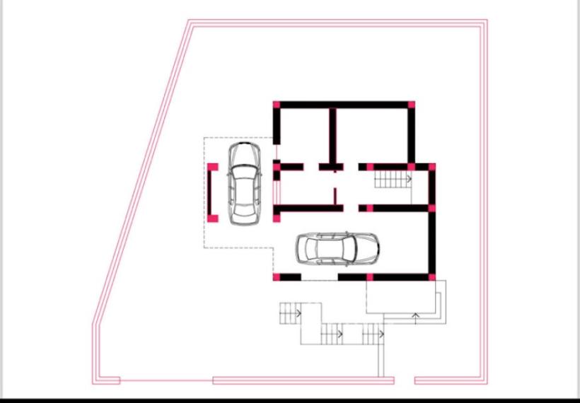 Casă în 3 niveluri! Poiana Domnească, str-la Tineretului 270m2 + 4 ari. Varianta Albă!: 17